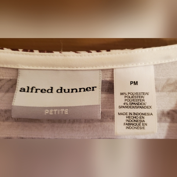 Alfred Dunner Petite Short Sleeve - Picture 4 of 4